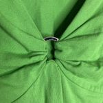 Context Y2k Style Bright Green Circle Ring Tank Top Size Large Photo 5