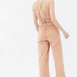 Erica 🆕 ética Cami Tie-Back Halter Jumpsuit NWT SZ Small Photo 1
