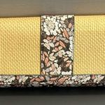 Cato Wristlet Yellow and Black Textured Clutch Wristlet by -no flaws Photo 1