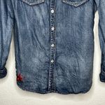 Reba  Stars Denim Effect Shirt Photo 2