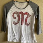 Miss Me  Y2K 90's tank‎ 3/4 sleeve vintage size L (fits like Medium) Photo 0