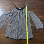 Heartloom Bri black & white off-the-shoulder mini dress size S Photo 12