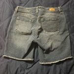 Sofia by Sofia Vergara Blue Jean Shorts with Vintage Distressed Style Size 4 Photo 1