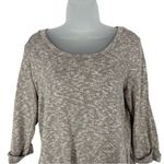 Sparkle & Fade  Brown Hi Lo Sweater Sz M Photo 0