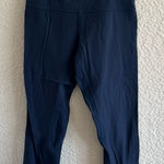 Lululemon  Align High-Rise Pant‎ Leggings Crop Navy Blue Size 6 Photo 0