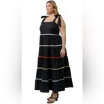Sugar Lips  Hillary Hall Tiered Maxi Dress Curve size X3 NWT Photo 1