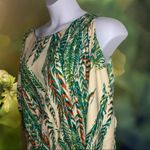 ECI  cute floral design cold shoulder style top Photo 4