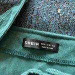 SheIn Teal Blue Midi Dress Overalls SZ M Button-Up Sleeveless Vest Cottagecore Photo 10