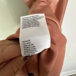 BHLDN  Leila Deep-V Flutter Sleeve Satin Charmeuse Gown Dress Size 10 bridesmaid Photo 5