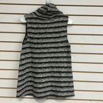 Anthropologie Dolan Sweater Vest Black/White/Gray Size M EUC Photo 3