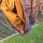 SEA NY Rosita 100% Cotton Ruffle Romper in Rust and Navy, size 8 Orange Photo 8