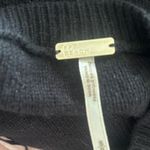 FP Beach Elegant Colorblock Crew Neck Sweater - Black, Red, and Cream Photo 4