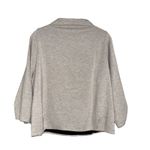 Theory  Double Knit Jersey Drawstring Funnel Neck‎ Top Women's L Pullover Casual Photo 4