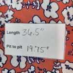 C&E Coral Pink Floral Mini Dress Size Medium Floral Blouson Dress Wedding Guest Photo 8