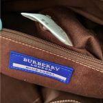 Burberry EUC- Red tote bag blue label Photo 7