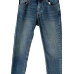 ASOS High Rise Slim Cropped Mom Jeans Womens Size 32 NEW Photo 0