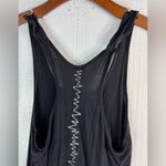 Rock & Roll Cowgirl  M Cross Black Graphic Tank Top Photo 3
