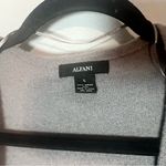 Alfani  Light Gray Grey Merino Wool Sweater Open Front Cardigan Size Large NWT Photo 4