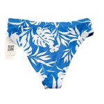 Roxy NWT  Women's Love Angel Bikini Bottoms Tropical Print Blue Size L Photo 3
