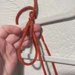 Urban Outfitters Out From Under  Burnt Orange Ruched Smocked Crop Top Size Small Photo 2