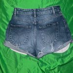 ROLLA'S High Rise Dark Blue Jean Shorts size 25 Photo 1