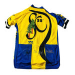 Voler Cycling Bike Jersey Bib Sierra Century 35th Sacramento Wheelmen Blue Women Yellow Size L Photo 1