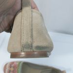 Latigo  Basia Embroidered Tan Suede Ballet Flats 9M Photo 7