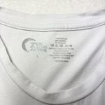 Zyia  Active White‎ Mountain Moon Graphic Tank Top Size L Photo 5