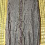 Krakerz Vintage 1990s Y2K Purple Floral Distressed Maxi Skirt Boho Festival XL Photo 9