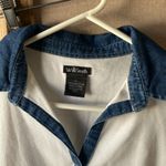 Willi Smith Will Smith White and Blue Long Sleeve Shirt large Photo 2