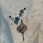 Las Olas Vintage  Appliqué Button Down Size M Photo 5