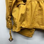 American Raglie Button Front 3/4 Sleeve Womens Jacket Size Small Casual Workwear Yellow Photo 7