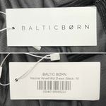 Baltic Born NWT  Nadine Velvet Midi Dress Black Size Medium Party Wedding Holiday Photo 12