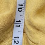 Nordstrom Good Luck Gem Pastel Yellow Tailored Mid Rise Linen Shorts Size XL Photo 4