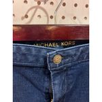Michael Kors  Womens Dark Wash Denim Jeans Size 14 Bootcut Stretch Photo 4