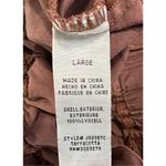 Thread and Supply Mauve Colored Flowy Pants With Belt Pink Size L Photo 3