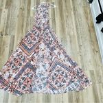 Abel the label NWT  Maxi Dress Womens Cutout Smocked Halter small Photo 12