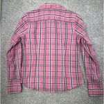 Robert Graham  Shirt Button Down‎ Size 10 Pink Plaid Long Sleeve Women's Photo 1