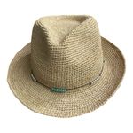 Scala Scale Pronto Straw hat with stylish brown twine and beads Photo 2