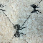 Soft teddy makeup bag with bows White Photo 5