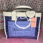 Juicy Couture  Heart Dazzling Blue/White Large Tote Bag Photo 0