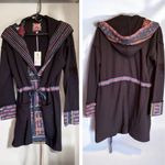 Johnny Was Tia Heavily Embroidered Anorak Hooded Coat NWT (extremely oversized) Photo 4