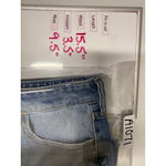 Hollister  Low Rise Boyfriend Denim‎ Shorts Sz 7/28 Blue Dstressed Raw Hem Jean Photo 4