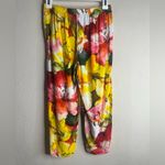 Jams World Sold  Ibisco Hawaiian Floral Pants size Extra Small Photo 4