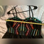 Staring At Stars /Urban Outfitters size 12 black tribal print mini dress/long top Photo 5