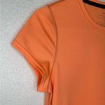 Patagonia Women’s Basic Orange V-Neck T-Shirt Size Small Photo 2
