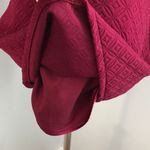 Forever 21  quilted Stitched Patterned Mini Skirt Crimson sz Small Photo 4