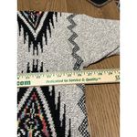 Desheng Cardigan Sweater Size Measurement Photos Cream Aztec/Western Open Photo 5