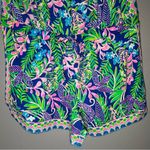 Lilly Pulitzer Rikki strapless tropical floral tiger print romper womens size XL Photo 3