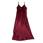 New Enza Costa Bias Cut Slip Dress Ruby Size 2 Medium Red Photo 8
